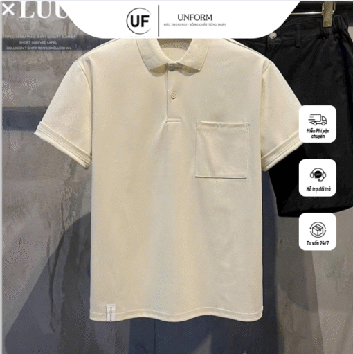 áo polo cổ tròn